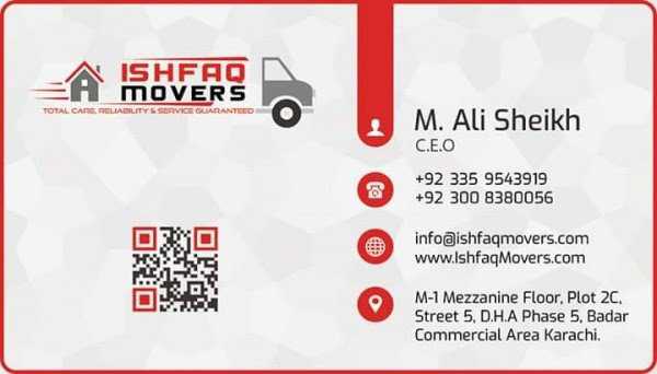 Ishfaq Movers And Packers.. in Karachi City, Sindh 75500 - Free Business Listing