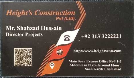 Height's construction Pvt.. in Bagh Hwy - Free Business Listing