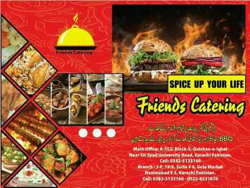 Friends Catering.. in Karachi City, Sindh - Free Business Listing