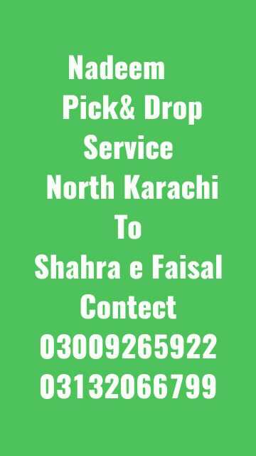 Nadeem pick & drop best t.. in Pakistan - Free Business Listing