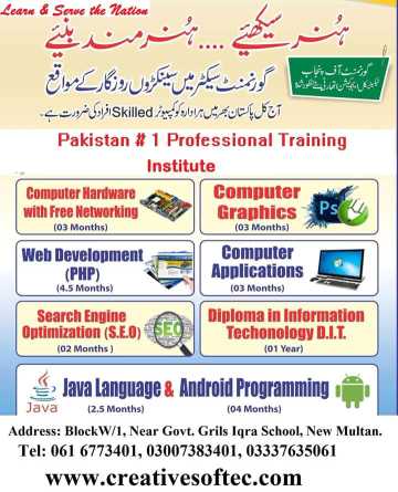 MS Office Specilist.. in Multan, Punjab - Free Business Listing