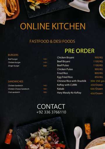 Online Kitchen.. in 24CF+PW Gulshan-e-Maymar, Karachi - Free Business Listing