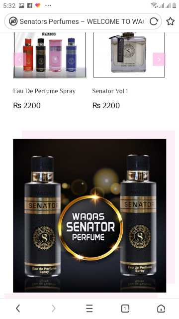 senator  alcoholic perfum.. in Pakistan - Free Business Listing