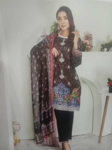 Digital Pure Chiffon Dupa.. in Faisalabad, Punjab - Free Business Listing