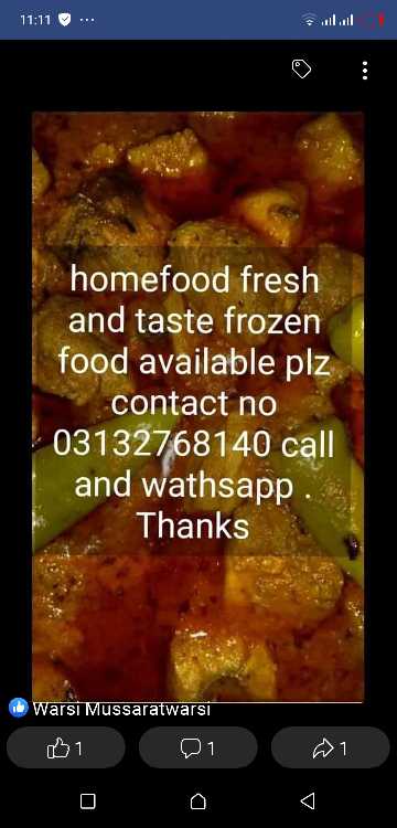 cooked and frozen food.. in Karachi City, Sindh - Free Business Listing