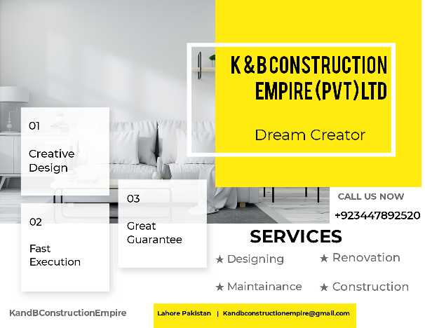 Home Construction Service.. in Lahore, Punjab - Free Business Listing