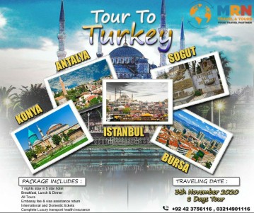 TOURS To Turkey  8 Days 7.. in Lahore, Punjab - Free Business Listing