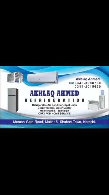 Refrigerator aircondetion.. in Karachi City, Sindh - Free Business Listing