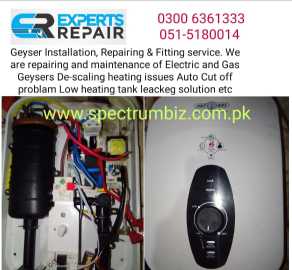 Geyser Repairing and inst.. in Rawalpindi, Punjab - Free Business Listing