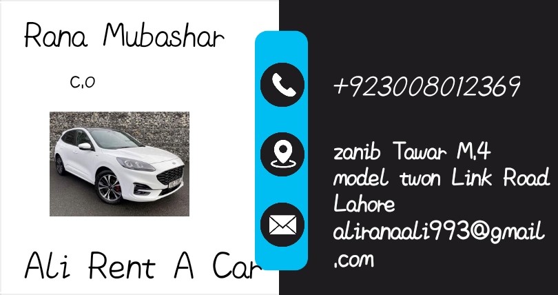 model Twon Rent a car.. in Lahore, Punjab - Free Business Listing
