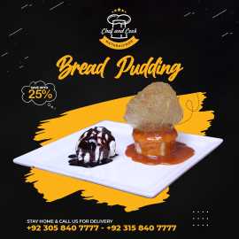 Bread pudding.Desserts.. in Lahore, Punjab - Free Business Listing