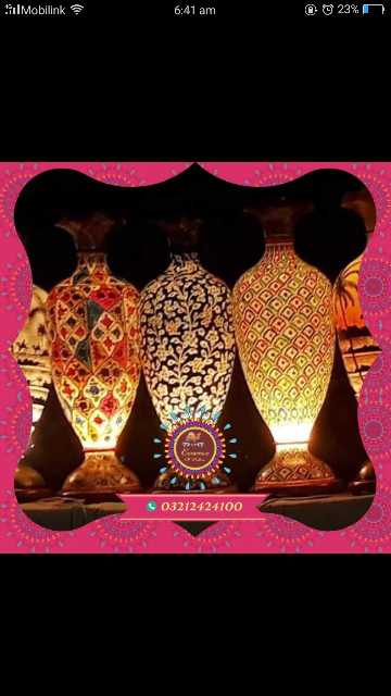 Handcrafted lamps made wi.. in Karachi City, Sindh - Free Business Listing