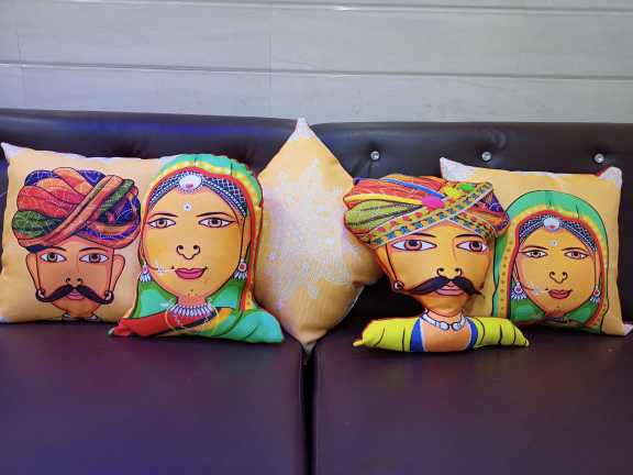 Traditional fancy cushion.. in Panipat, Haryana 132103 - Free Business Listing