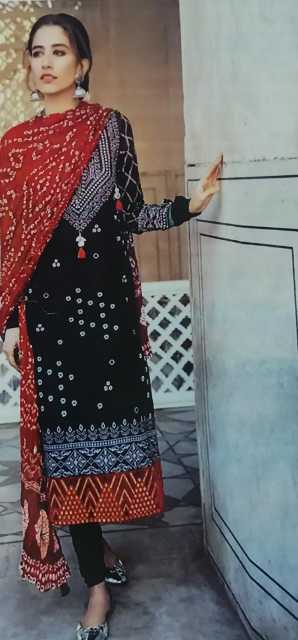 3 pcs lawn dress with chi.. in Sargodha, Punjab - Free Business Listing