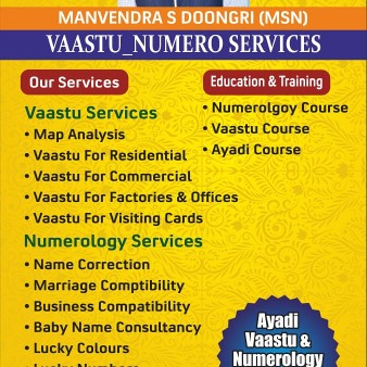 Vaastu & Numerology for o.. in Jaipur, Rajasthan 302012 - Free Business Listing
