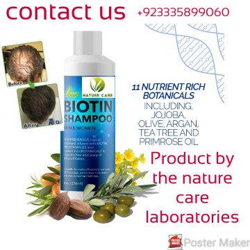 Medicated Biotin shampoo.. in Rawalpindi, Punjab - Free Business Listing