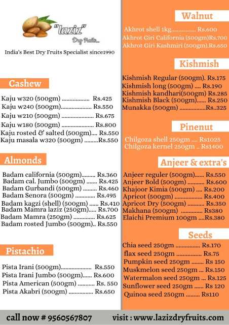 Laziz Dry Fruits (1990).. in New Delhi, Delhi 110041 - Free Business Listing