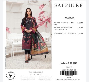Sapphire Original 3pcs Su.. in Karachi City, Sindh - Free Business Listing