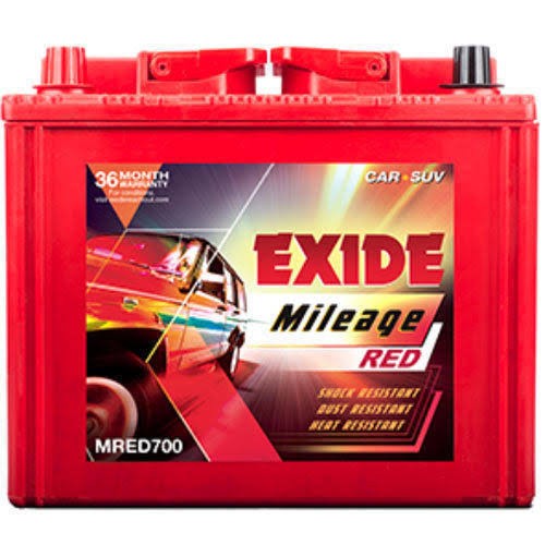 EXIDE MILEAGE CAR BATTERY.. in Jaipur, Rajasthan 302020 - Free Business Listing