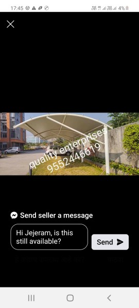 Tensile car parking shed.. in Chinchpur Bk., Maharashtra 413505 - Free Business Listing