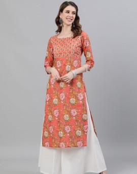 Peach Floral Printed Stra.. in Gurugram, Haryana 122001 - Free Business Listing