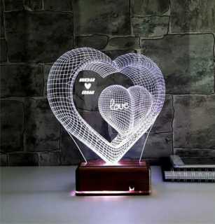 3d love night lamp in man.. in Lahore, Punjab 54000 - Free Business Listing