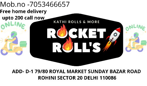 rocket rolls restaurant.. in Delhi, 110086 - Free Business Listing