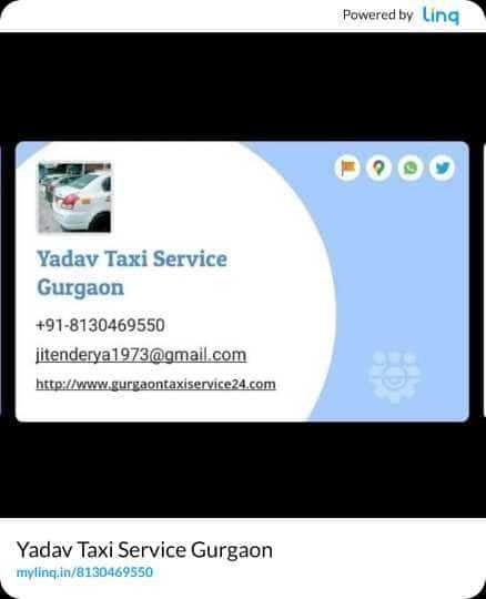 Yadav Taxi Service IN.. in Gurugram, Haryana 122005 - Free Business Listing