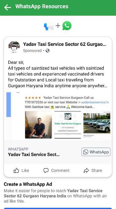 Yadav Taxi Service Samrat.. in Gurugram, Haryana 122005 - Free Business Listing