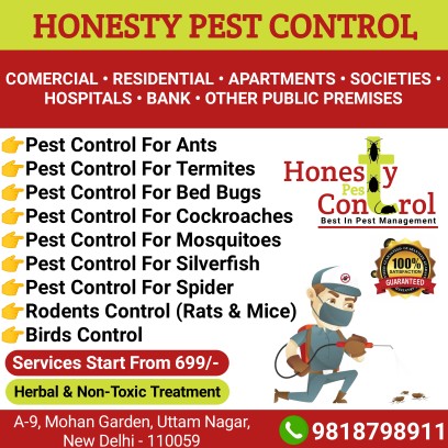 Pest Control Services in .. in New Delhi, Delhi 110046 - Free Business Listing