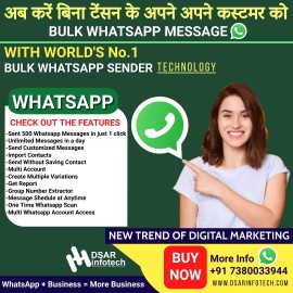 Bulk WhatsApp Sender Soft.. in Zirakpur, Punjab 160104 - Free Business Listing