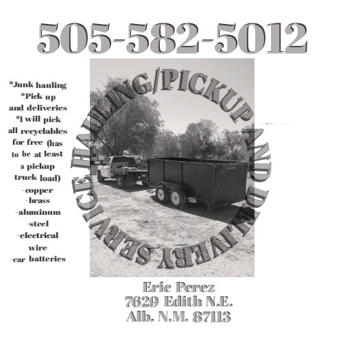 Hauling/pickup and delive.. in Albuquerque, NM 87105 - Free Business Listing