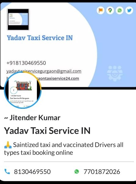 Yadav Taxi Service IN Gur.. in Gurugram, Haryana 122005 - Free Business Listing